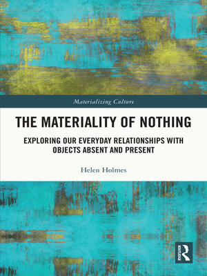 cover image of The Materiality of Nothing